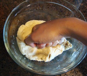 Pummell the dough